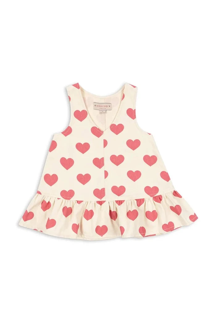 Konges Sløjd MAGOT DRESS GOTS Çocuk Pamuk Elbise