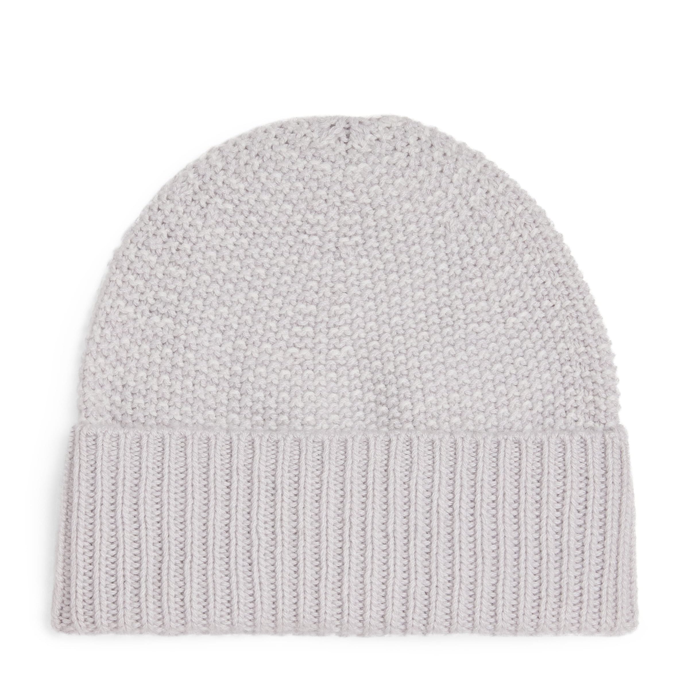 Cashmere Seed Stitch Beanie