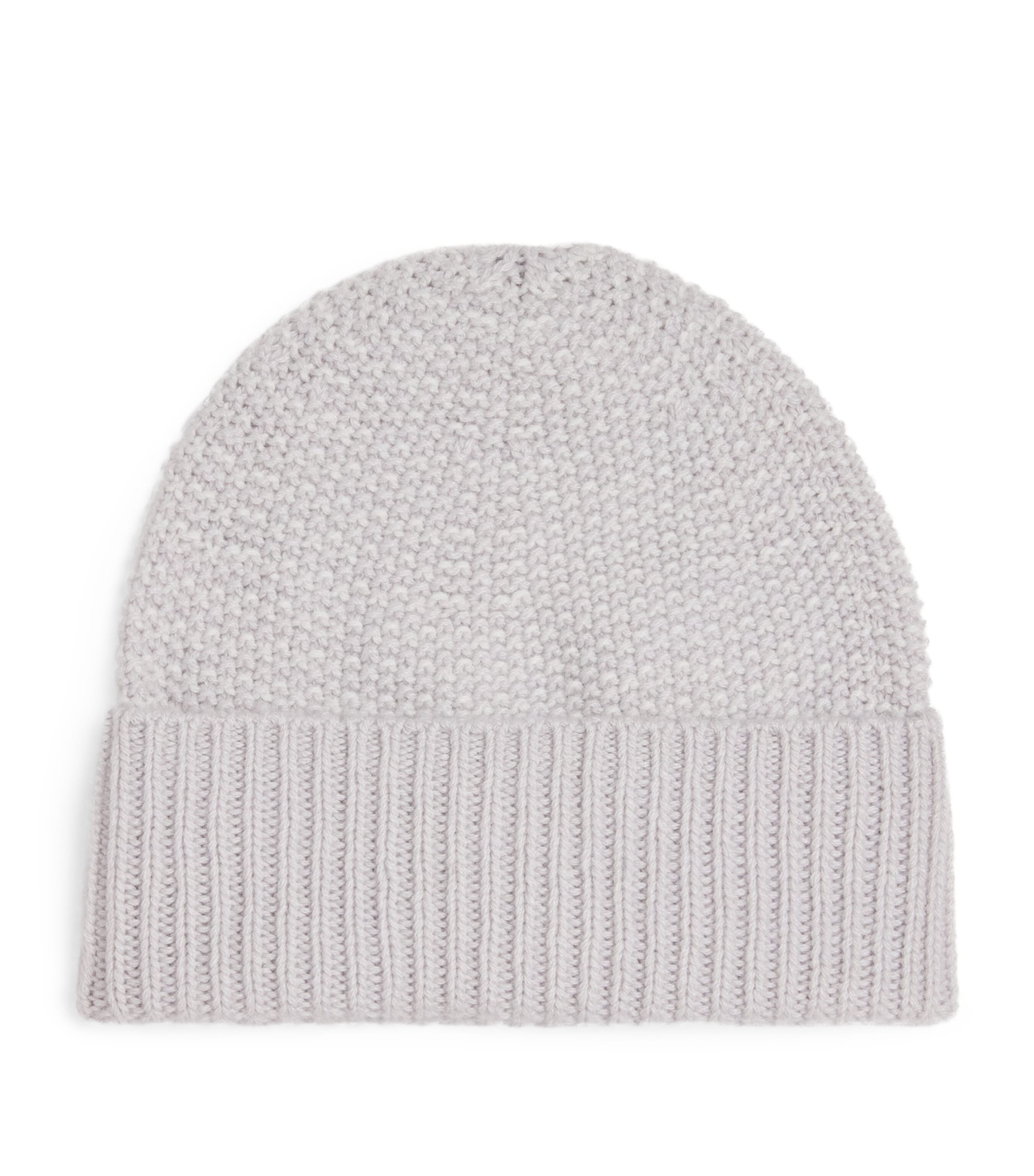 Cashmere Seed Stitch Beanie