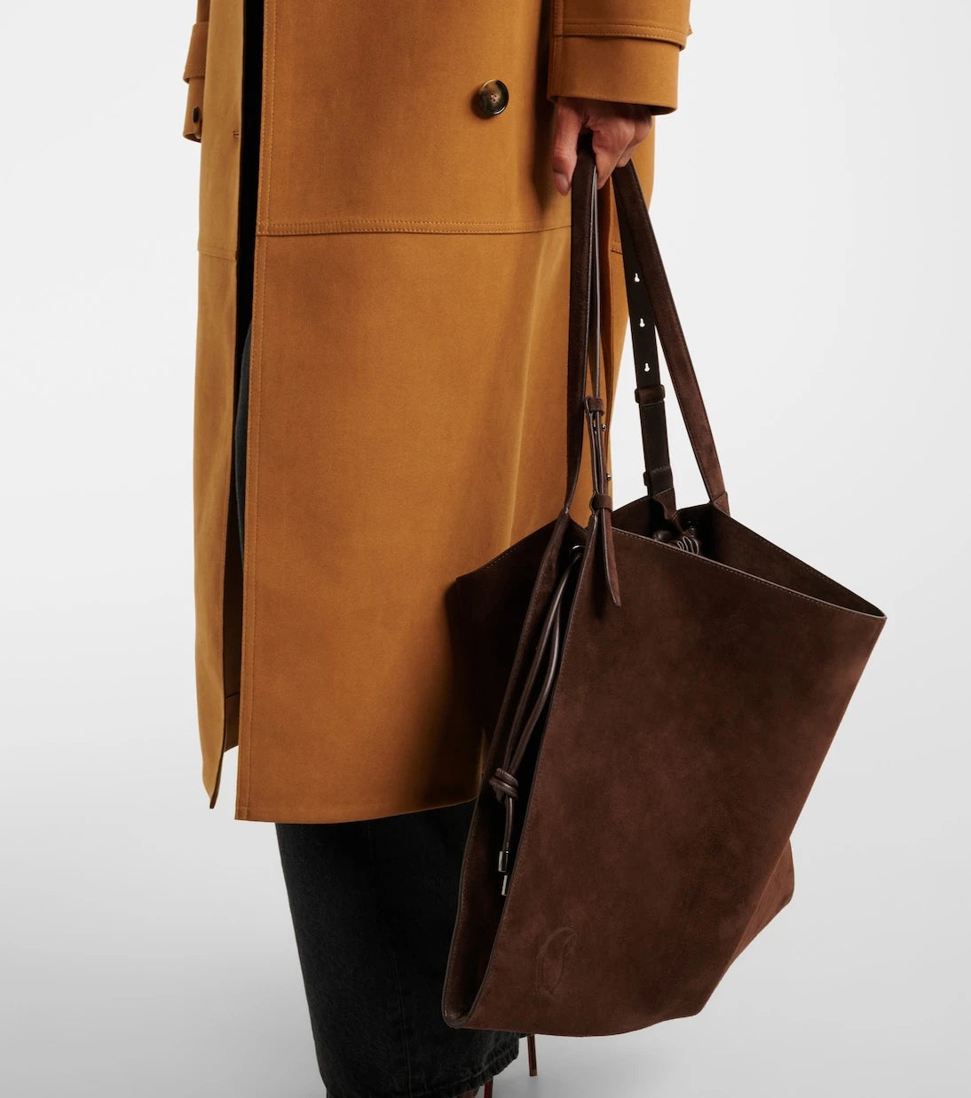 Christian Louboutin - Baggy suede tote bag