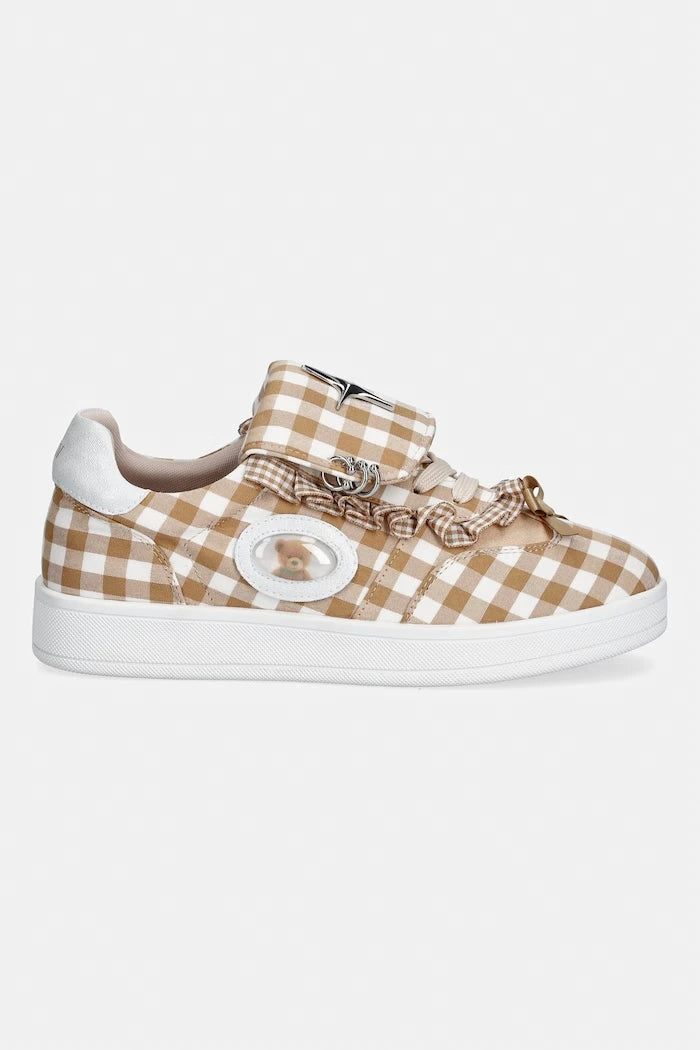 Koi Footwear Magic Teddy Bear Gingham Flat Shoes маратонки дамски