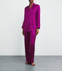 Silk Yves Pyjama Set PLUM