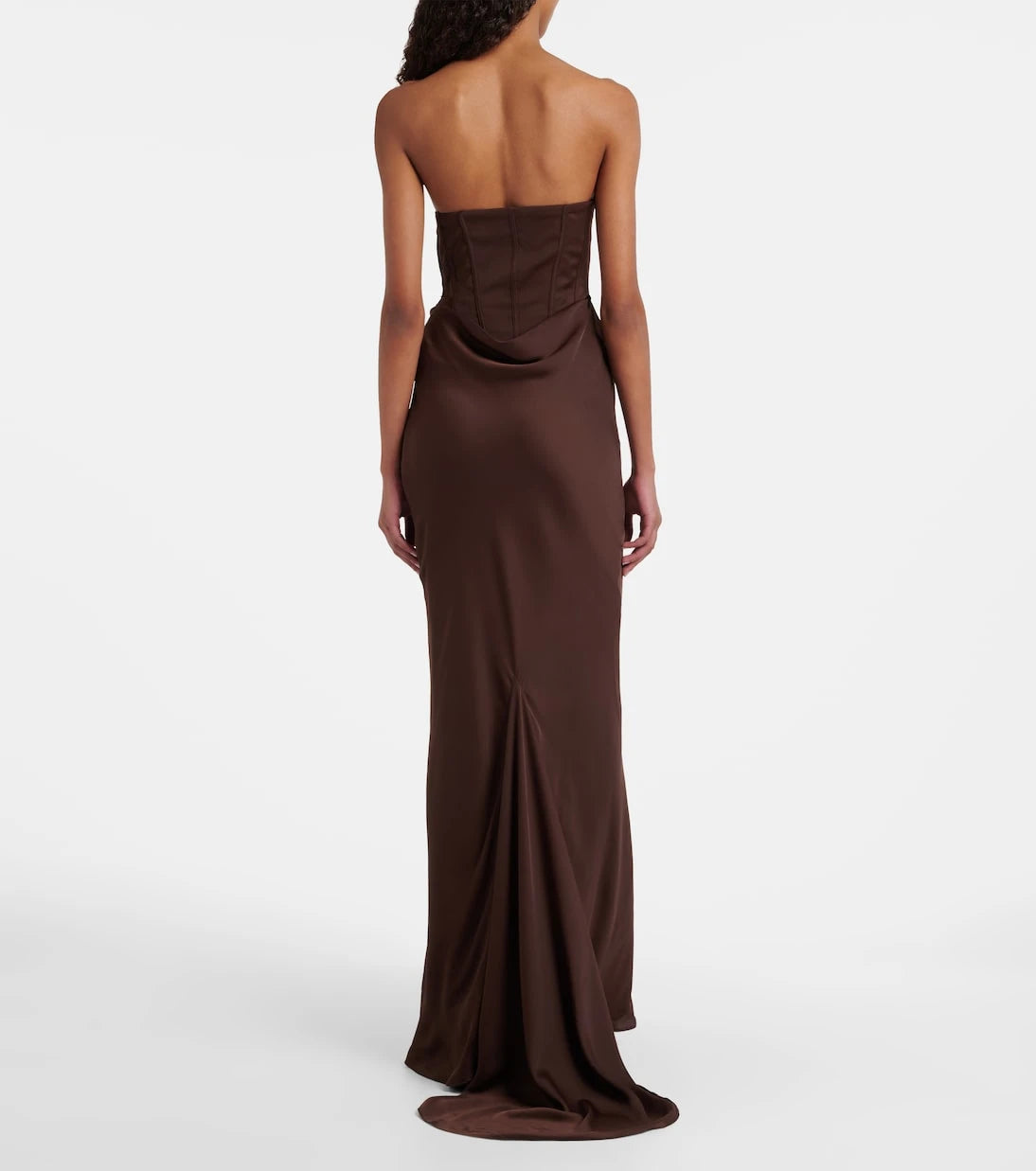 Rotate - Satin bustier gown