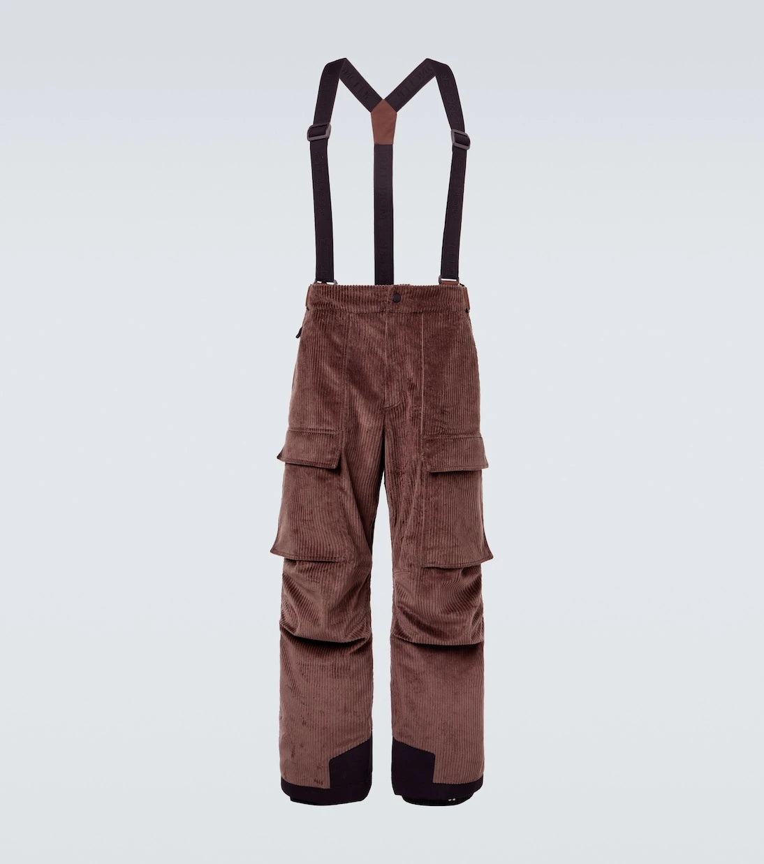 Moncler Grenoble - Cotton corduroy ski salopettes