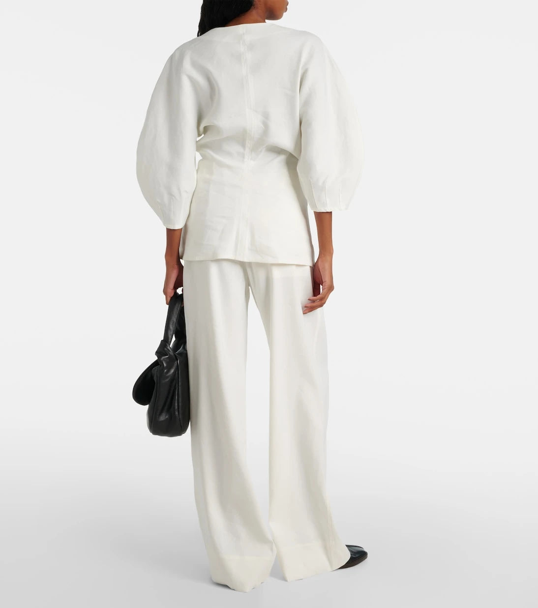 Proenza Schouler - Linen-blend top