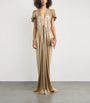 Maticevski Gold Plunge Latitude Gown