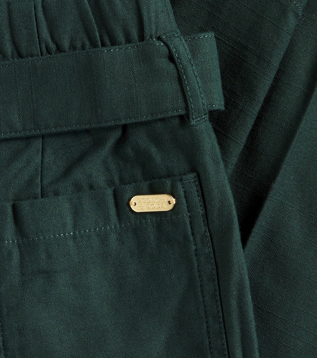 Scotch & Soda Kids - Cotton tapered pants
