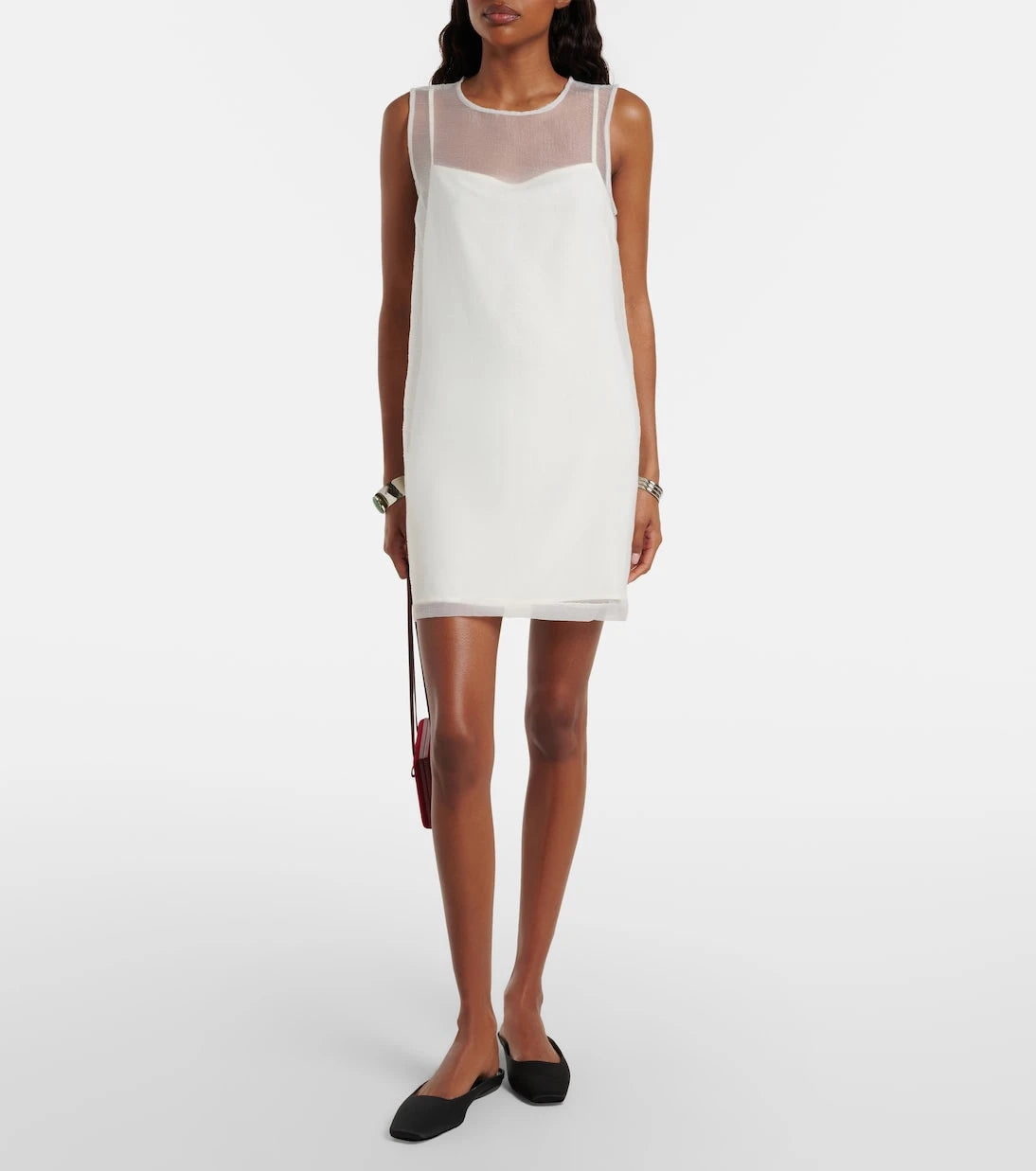 Staud - Brea layered shift dress