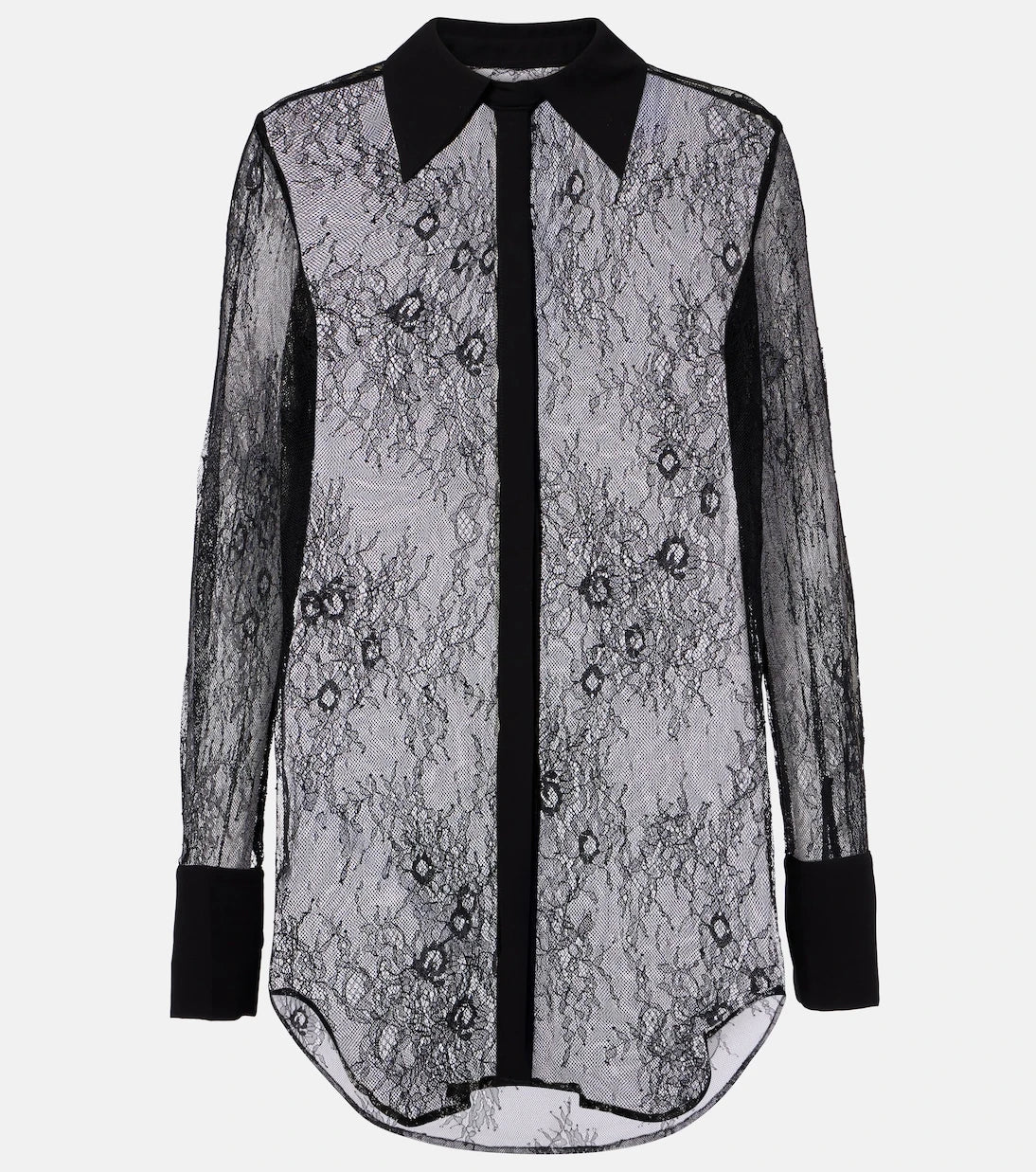 Bananhot - Allen floral lace shirt