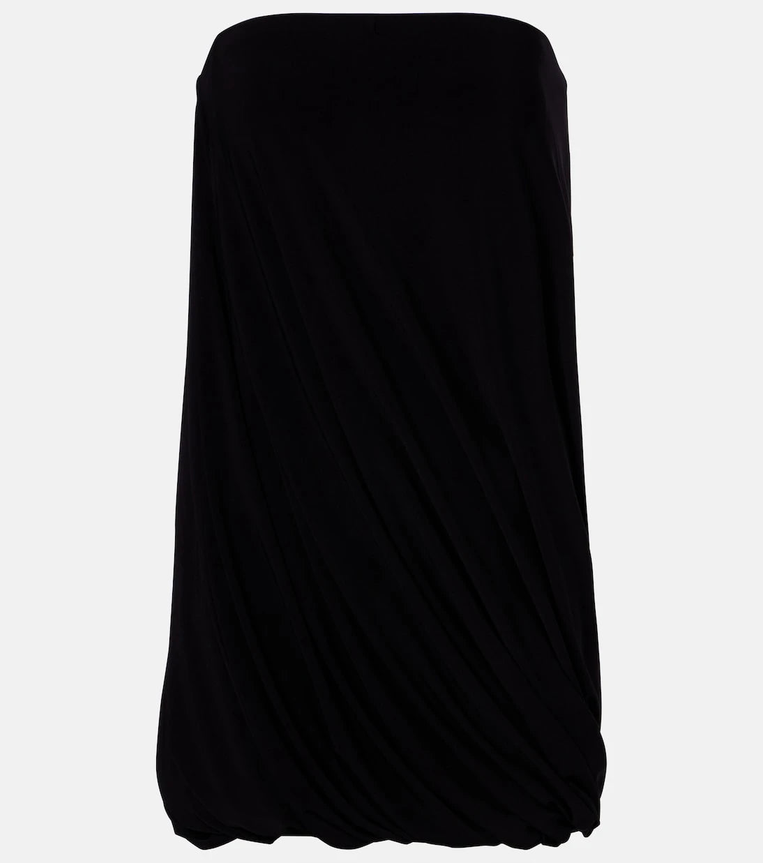 Norma Kamali - Strapless jersey minidress