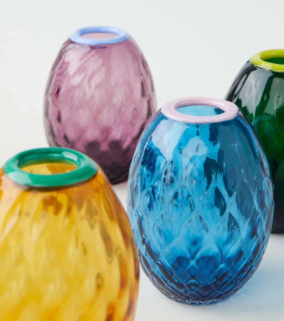 La DoubleJ - Baby Egg set of 4 glass vases