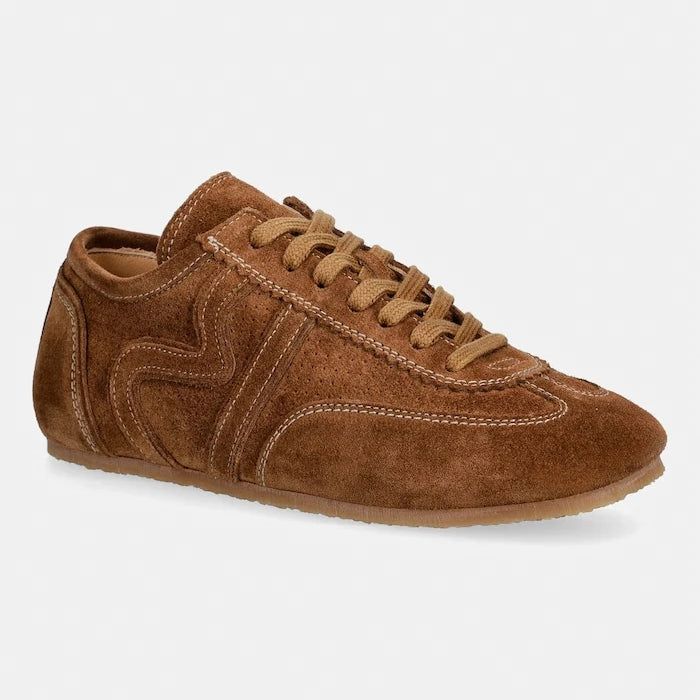 Billi Bi Cognac suede маратонки дамски от велур