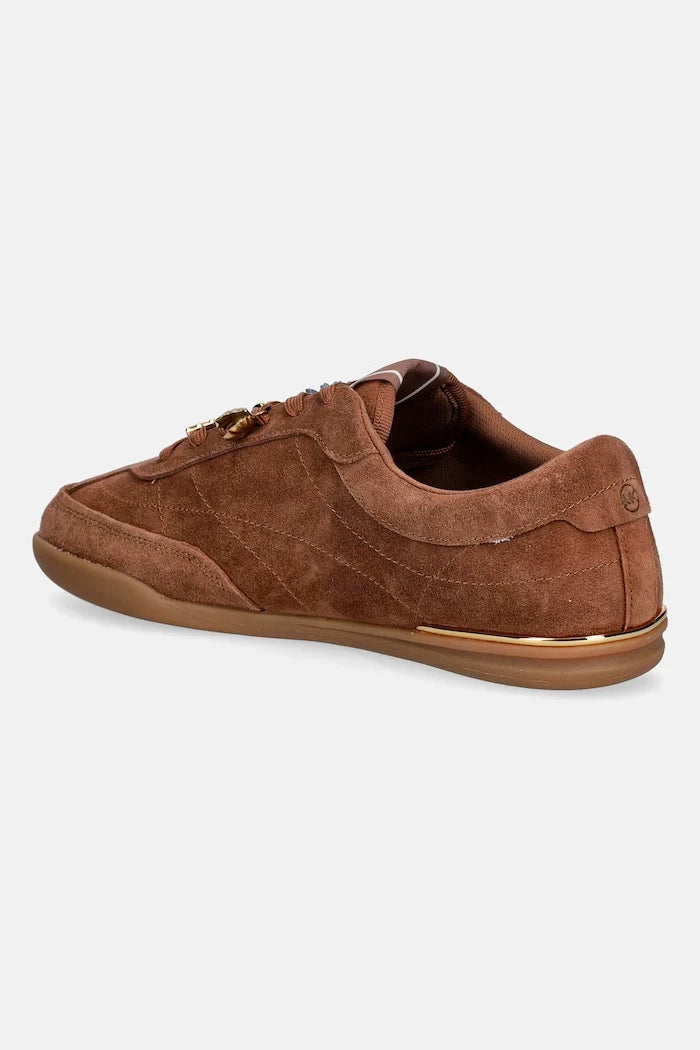 Велурени маратонки MICHAEL Michael Kors Nolan Lace Up