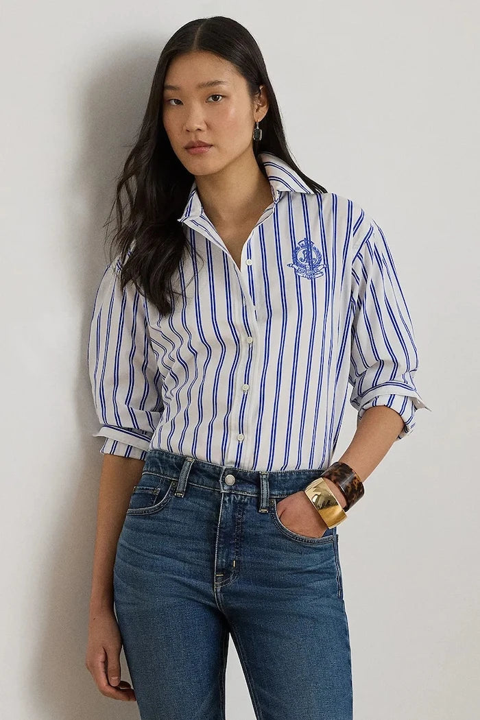Lauren Ralph Lauren Kadın Pamuklu Gömlek