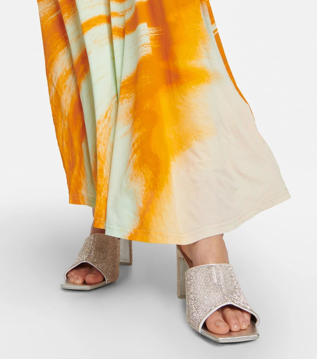 Simkhai - Asia crystal-embellished sandals