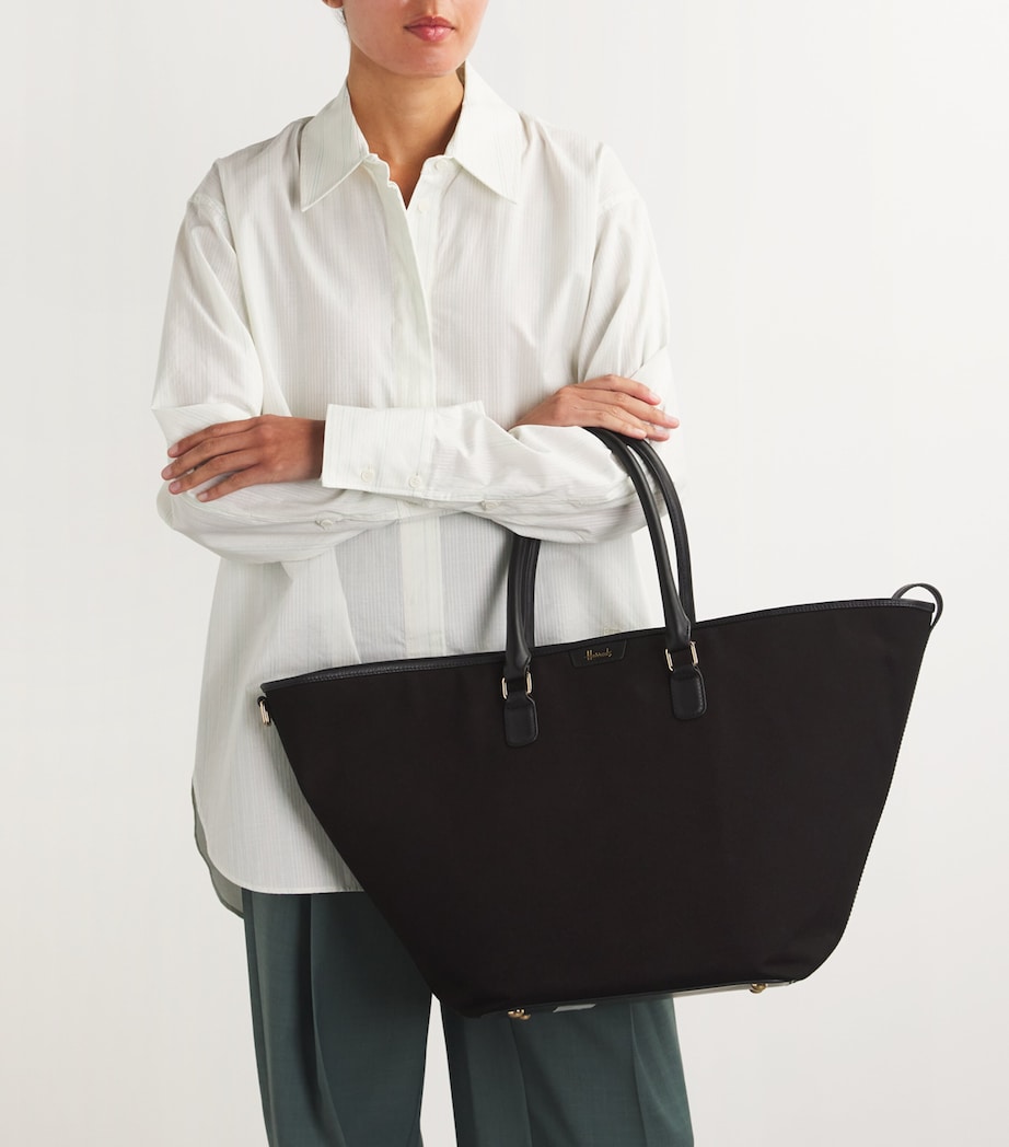 Large Canvas Slouchy Tote Bag CREAM