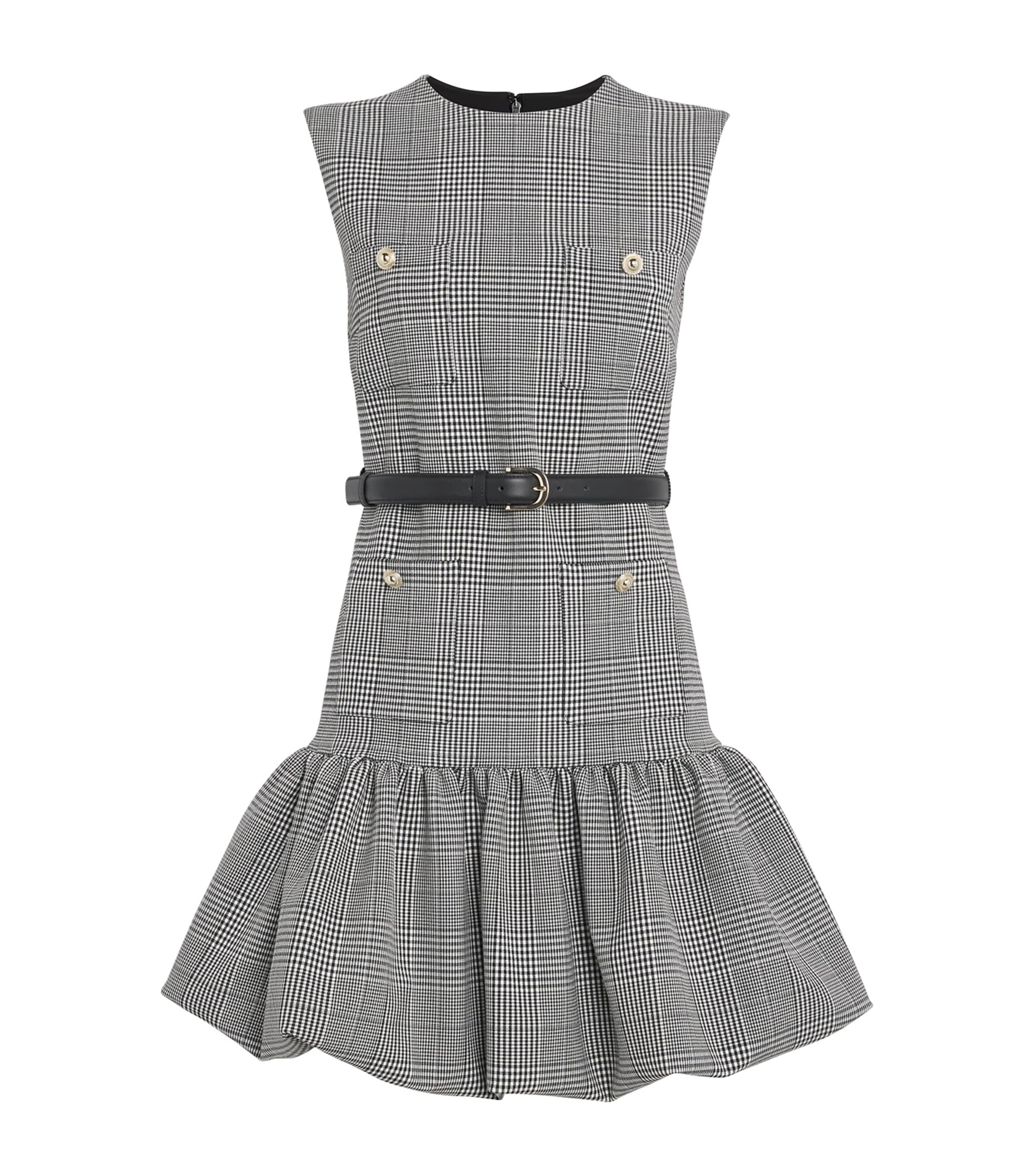 Self-Portrait Multi Prince of Wales Check Mini Dress