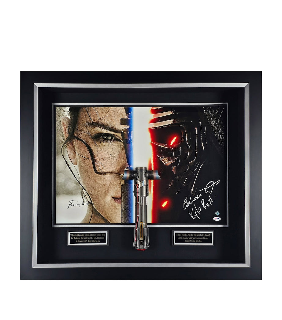 Star Wars Cast-Signed The Force Awakens Lightsaber Display