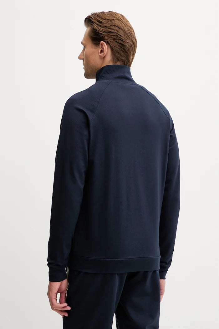 BOSS суичър с цип мъжки от памук Authentic Jacket Z