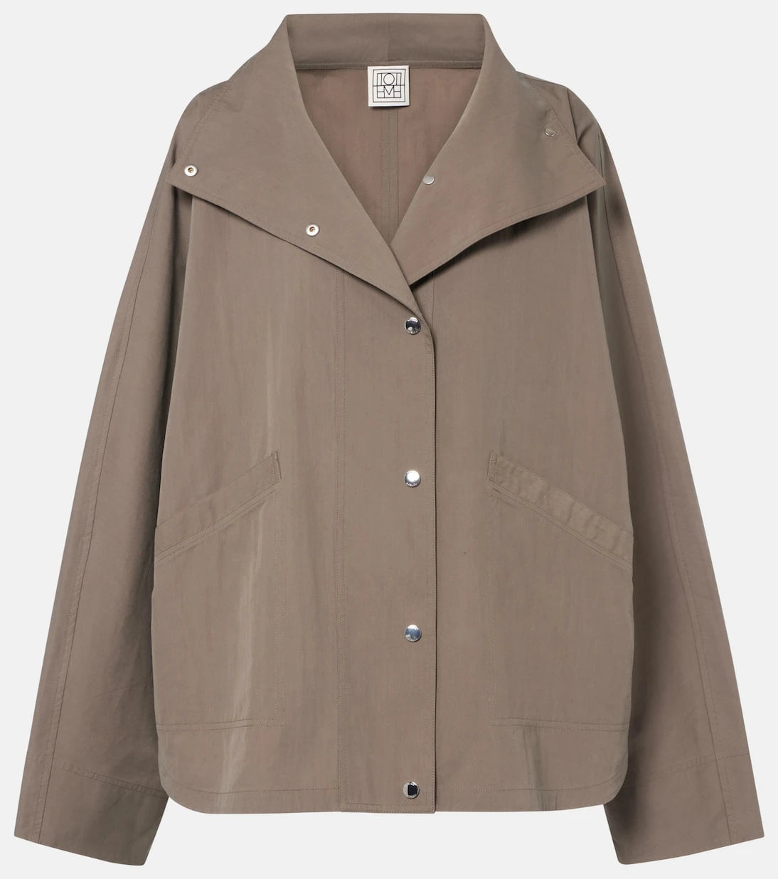 Toteme - Oversized cotton-blend jacket