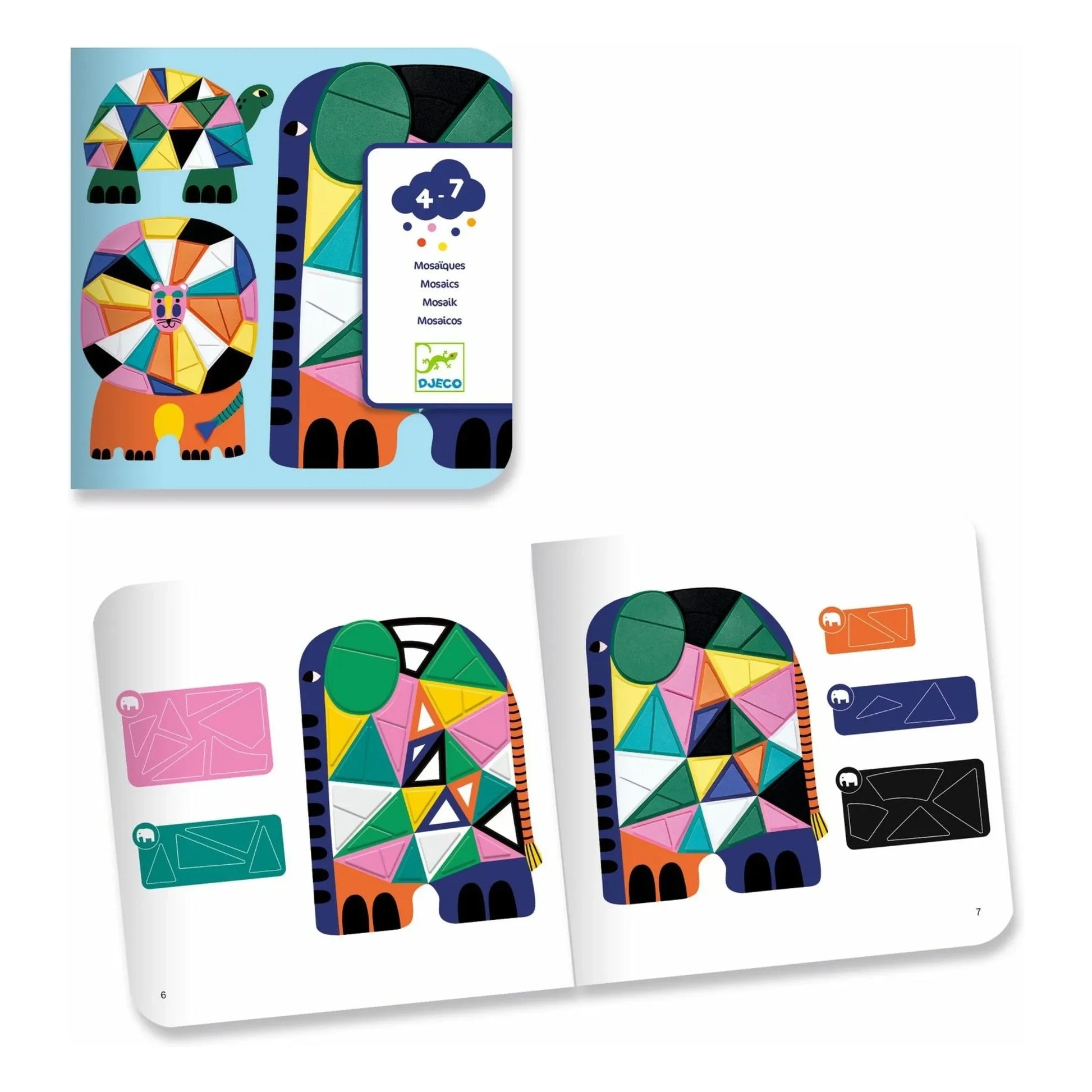 Djeco - Africa mosaics