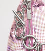 Pink Chainmail Shoulder Bag