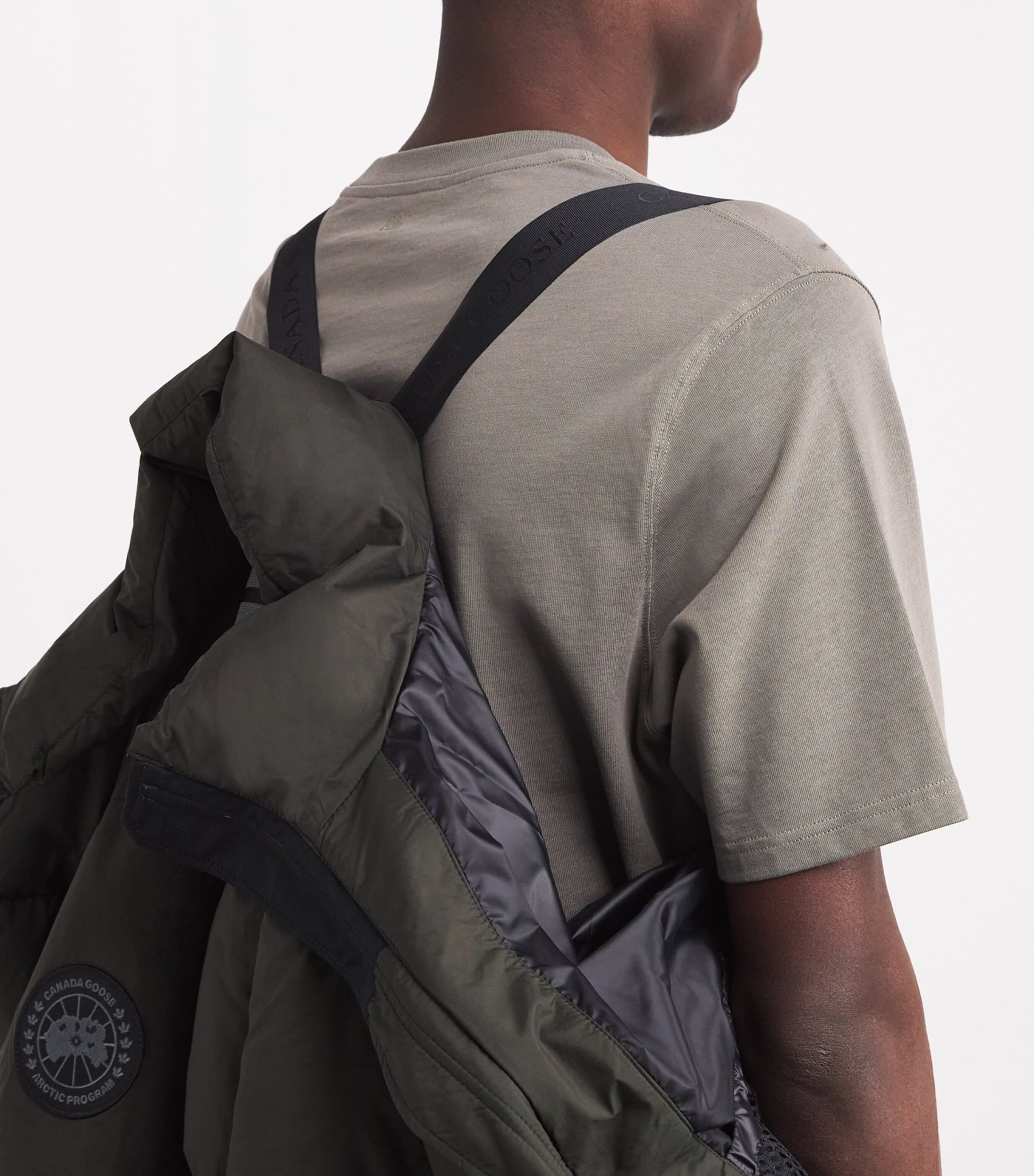 Canada Goose Grey Lawrence Puffer Jacket