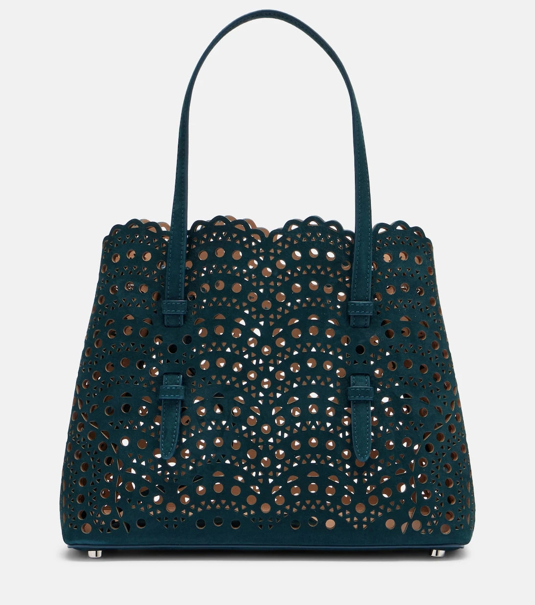 Alaïa - Le Mina 25 Vienne Wave leather tote bag