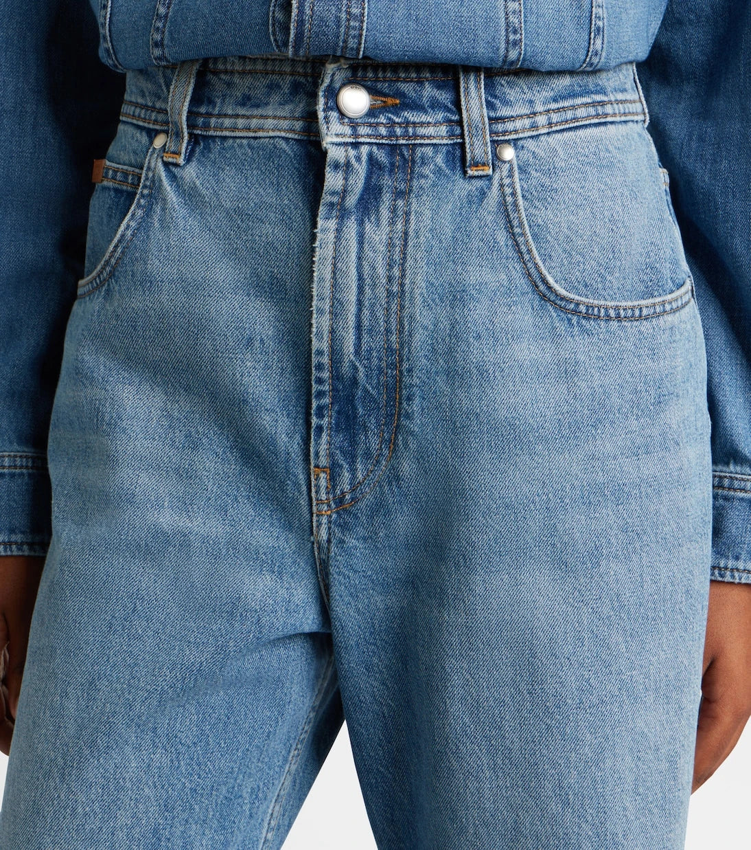 Tod's - High-rise wide-leg jeans