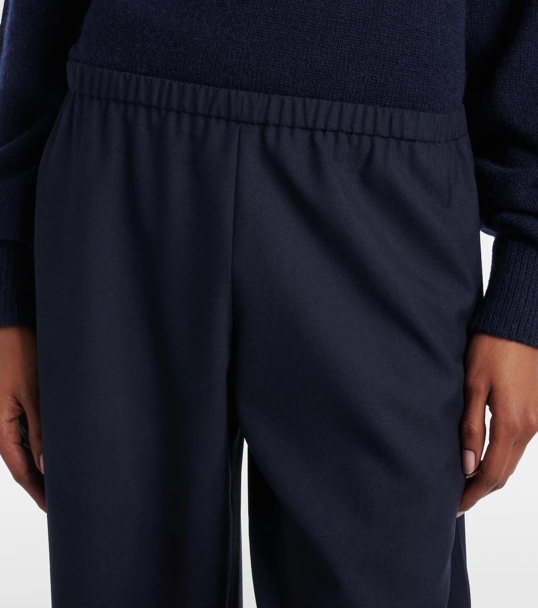 Khaite - Roma virgin wool wide-leg pants