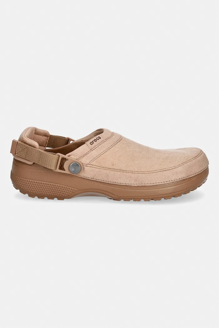 Crocs чехли Classic Crafted Vegan Suede Cg