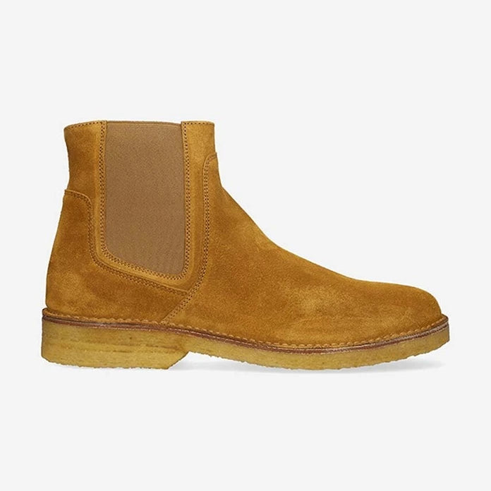 A.P.C. Theodore PXBSK-H54252 CARAMEL Süet Chelsea Bot