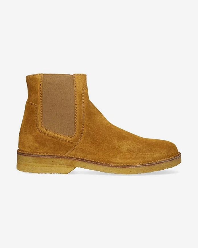 Велурени боти челси A.P.C. Boots Theodore PXBSK-H54252 CARAMEL