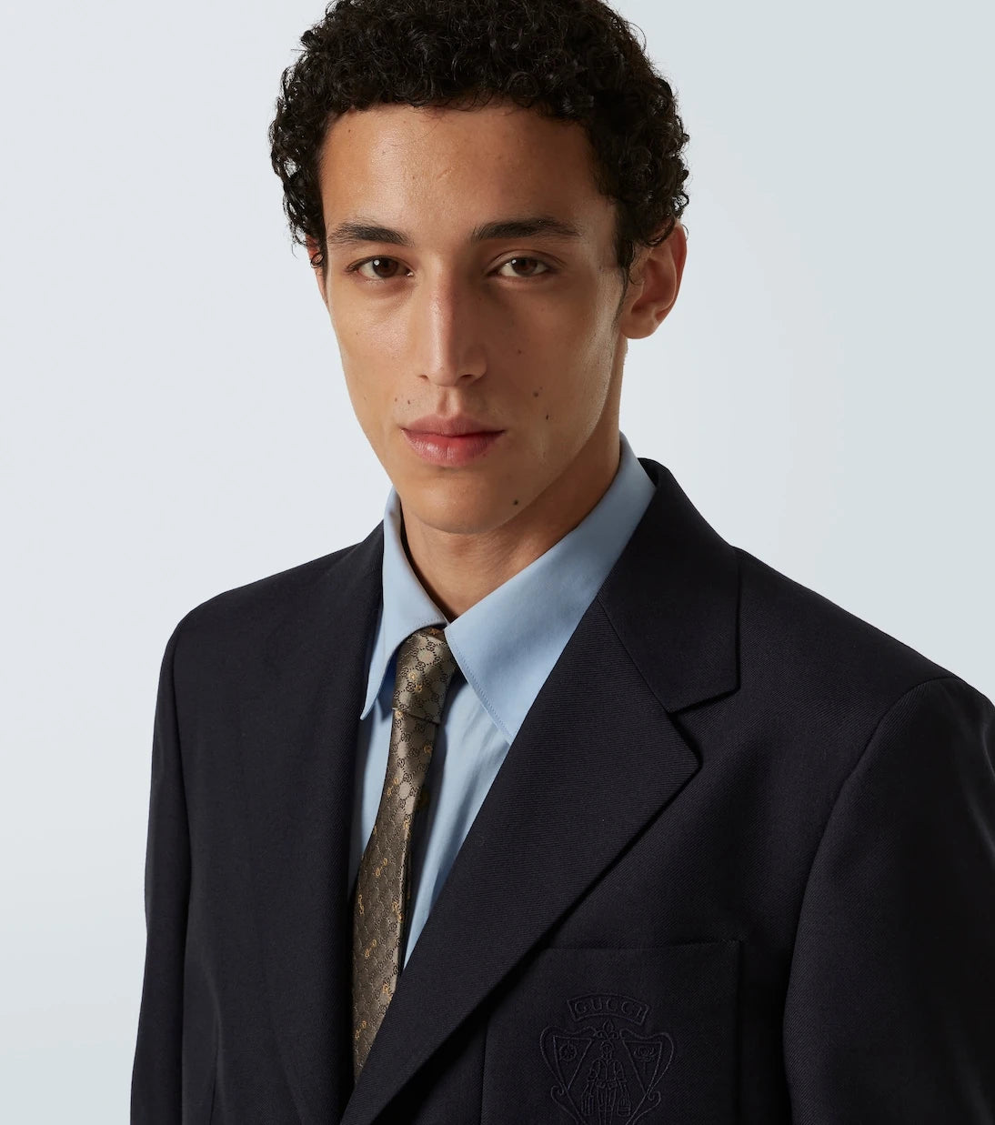 Gucci - GG silk jacquard tie