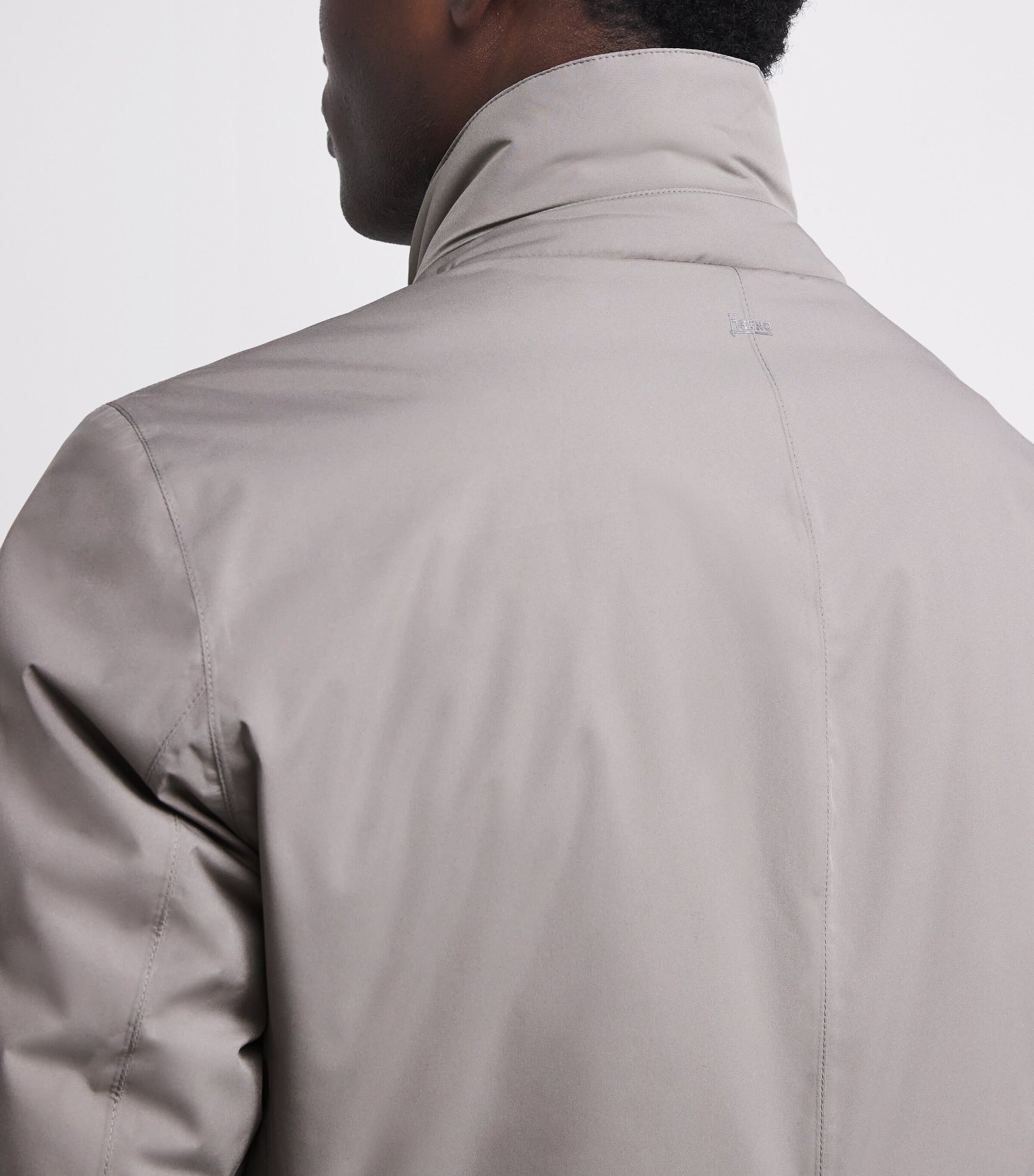 Herno Grey Windstopper Parka