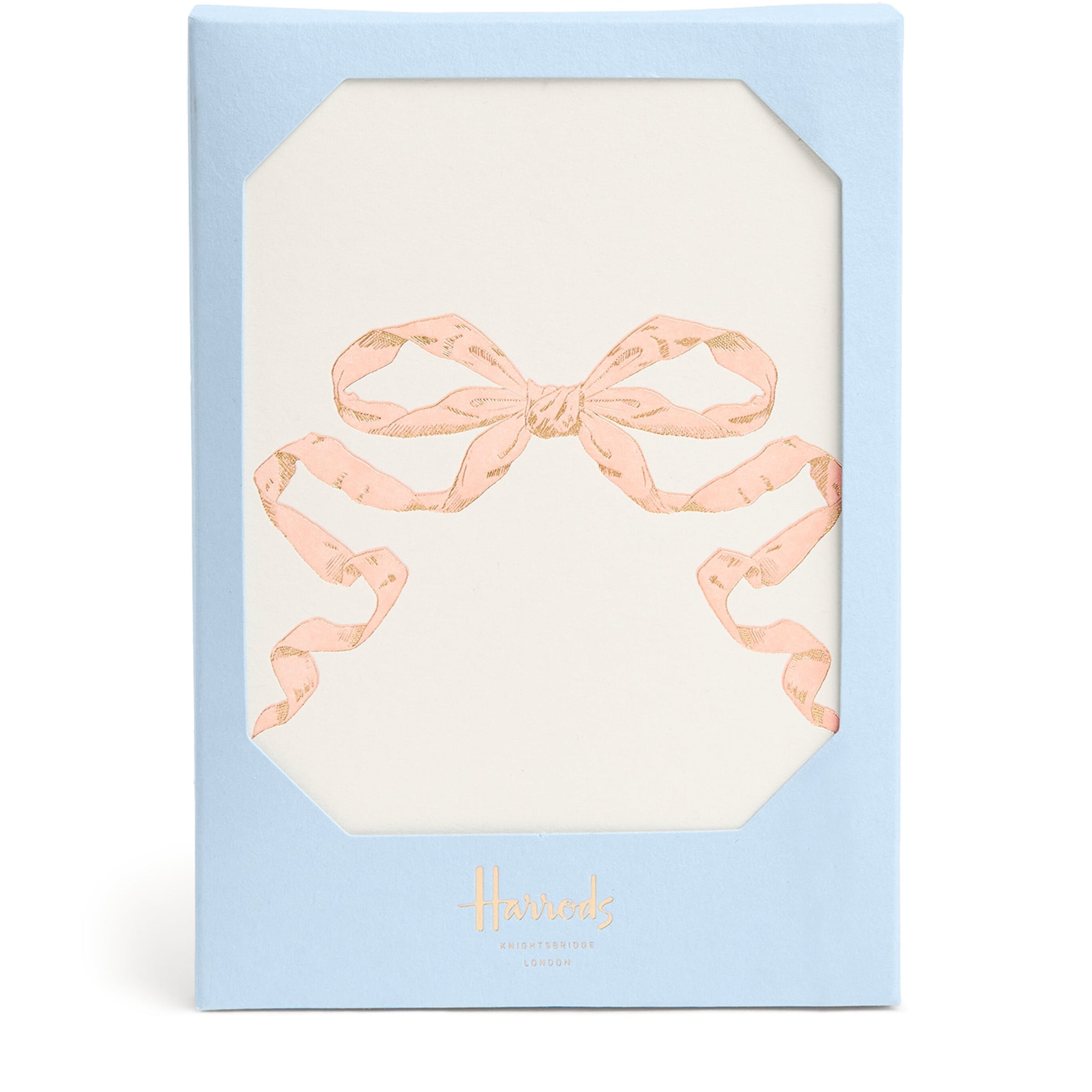 Blue Bow Cards (Pack of 5)