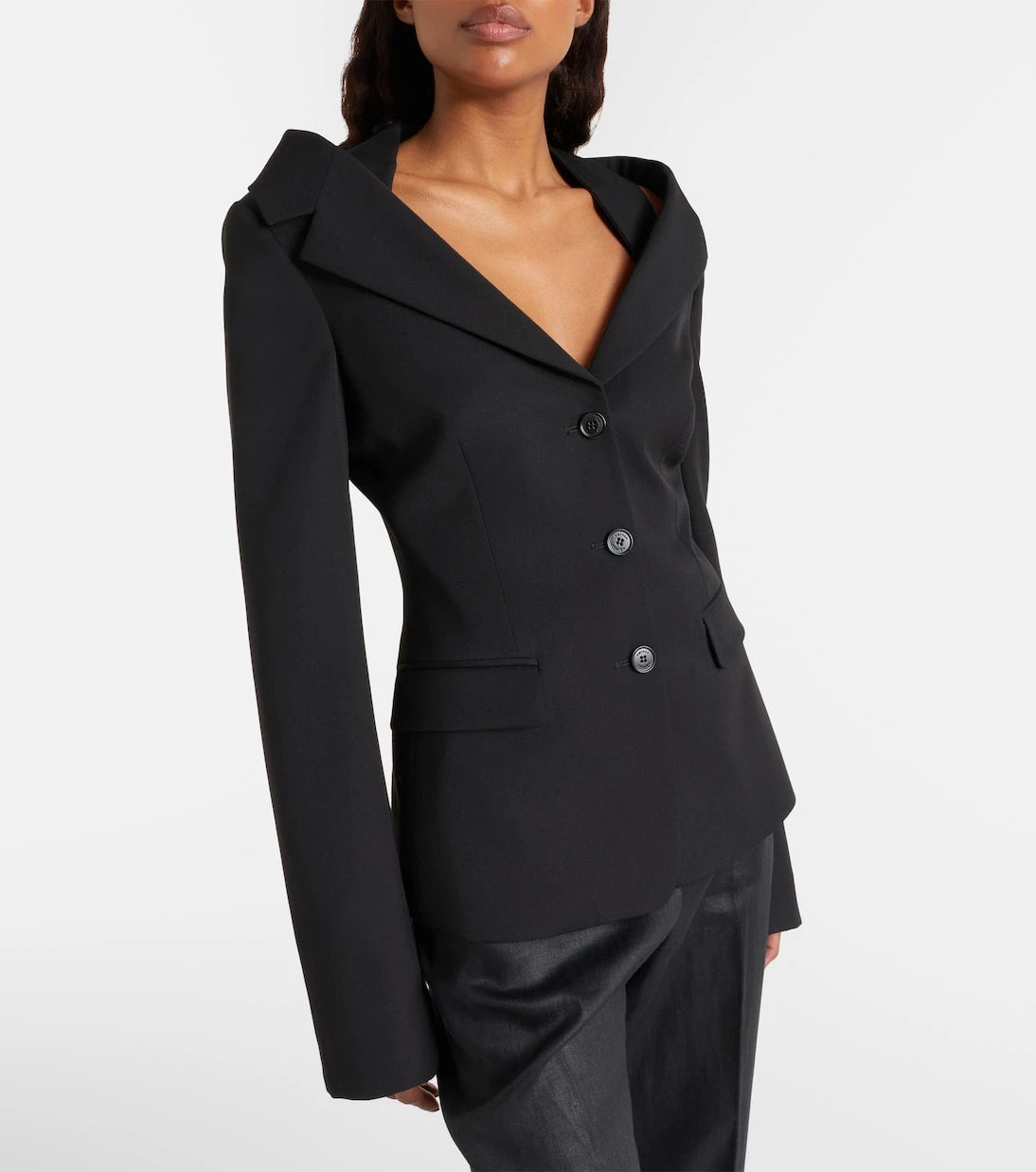 McQueen - Crêpe blazer