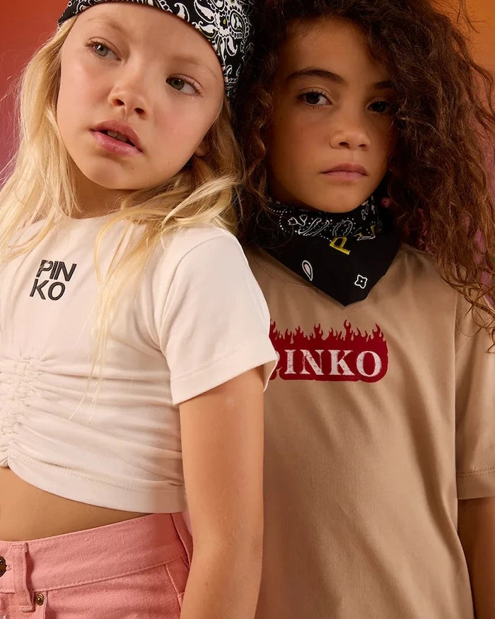 Pinko Çocuk Pamuklu Tişört