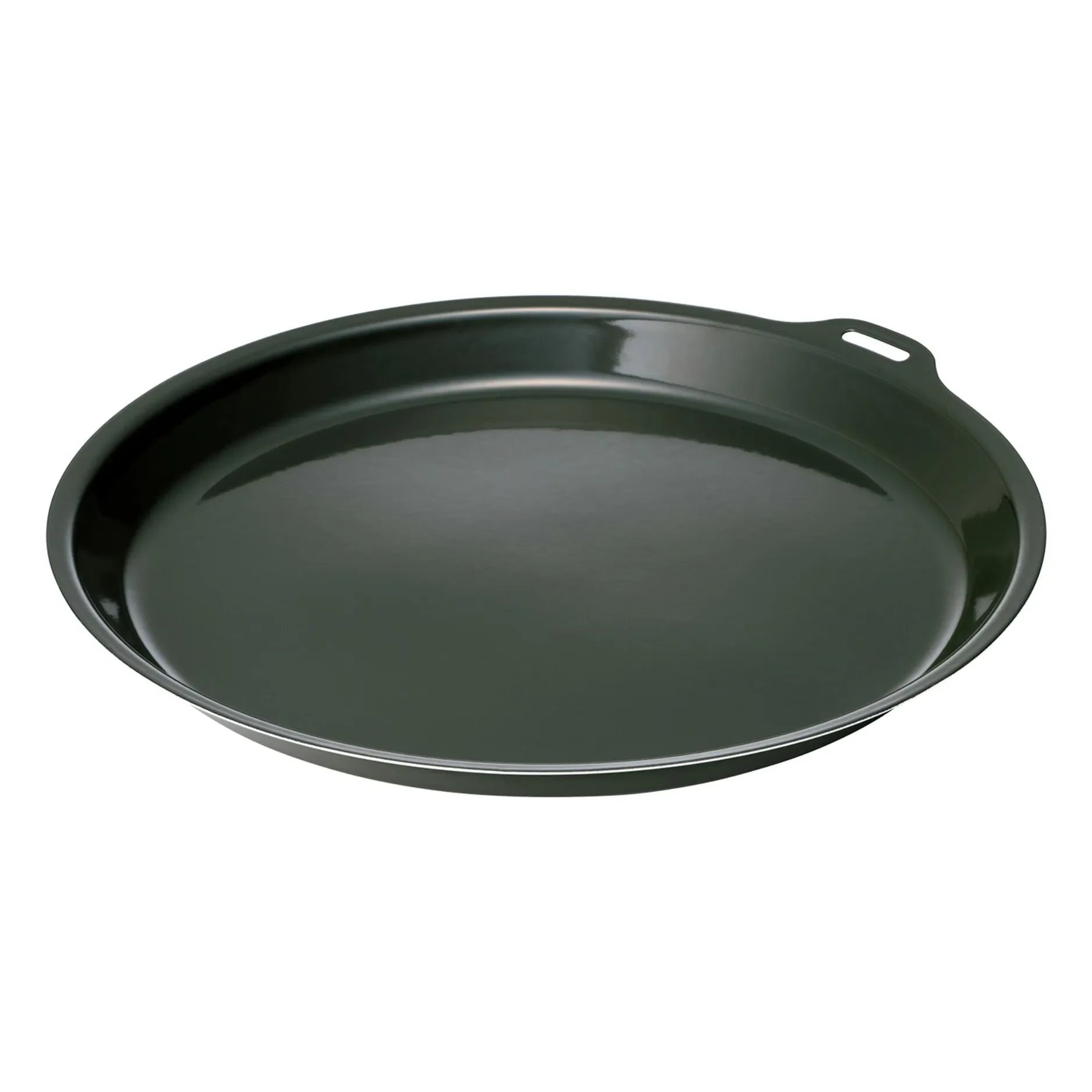 Kinto - Foris enamel dinner plate | Forest Green