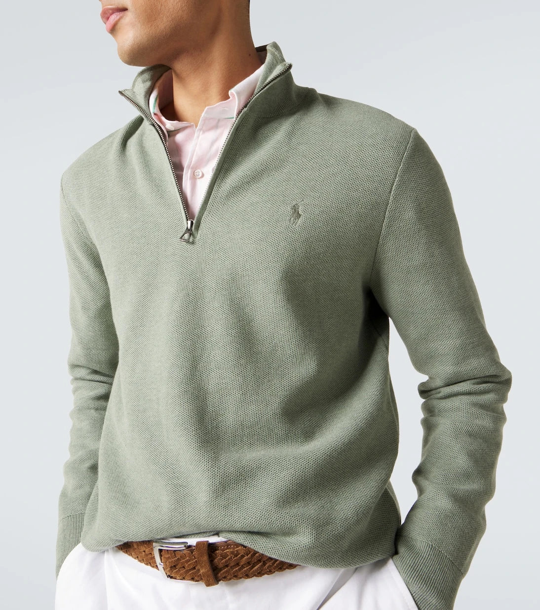 Polo Ralph Lauren - Cotton half-zip sweater