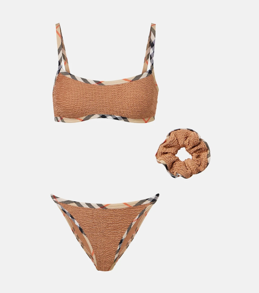 Burberry - x Hunza G Tyler Burberry Check bikini