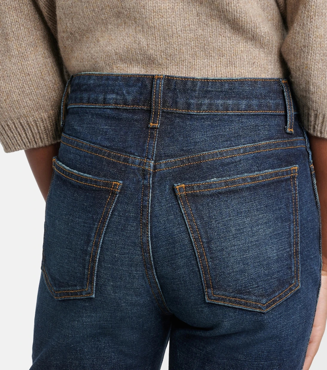 Khaite - Danielle high-rise straight jeans