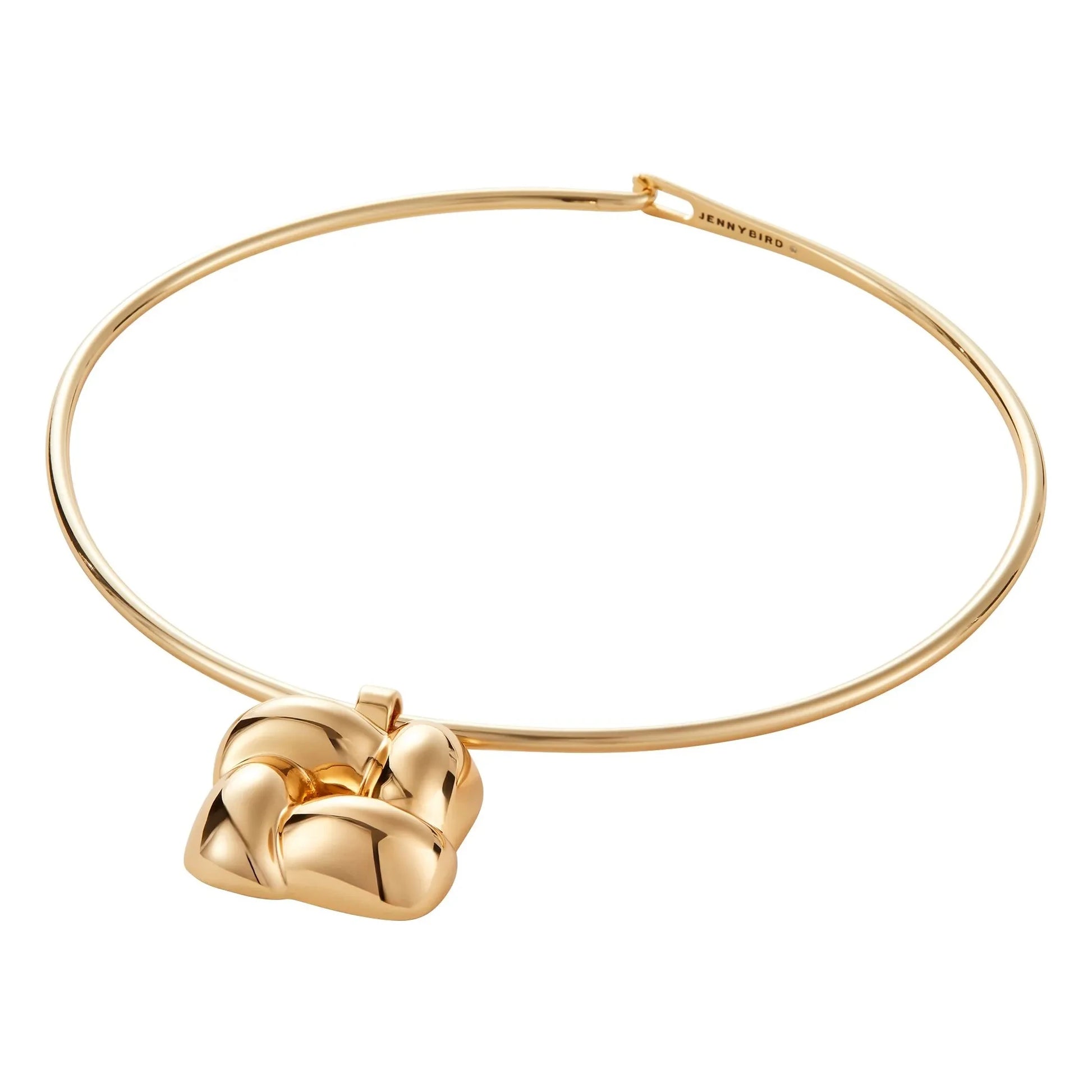 Jenny Bird - Woven Square necklace | Gold