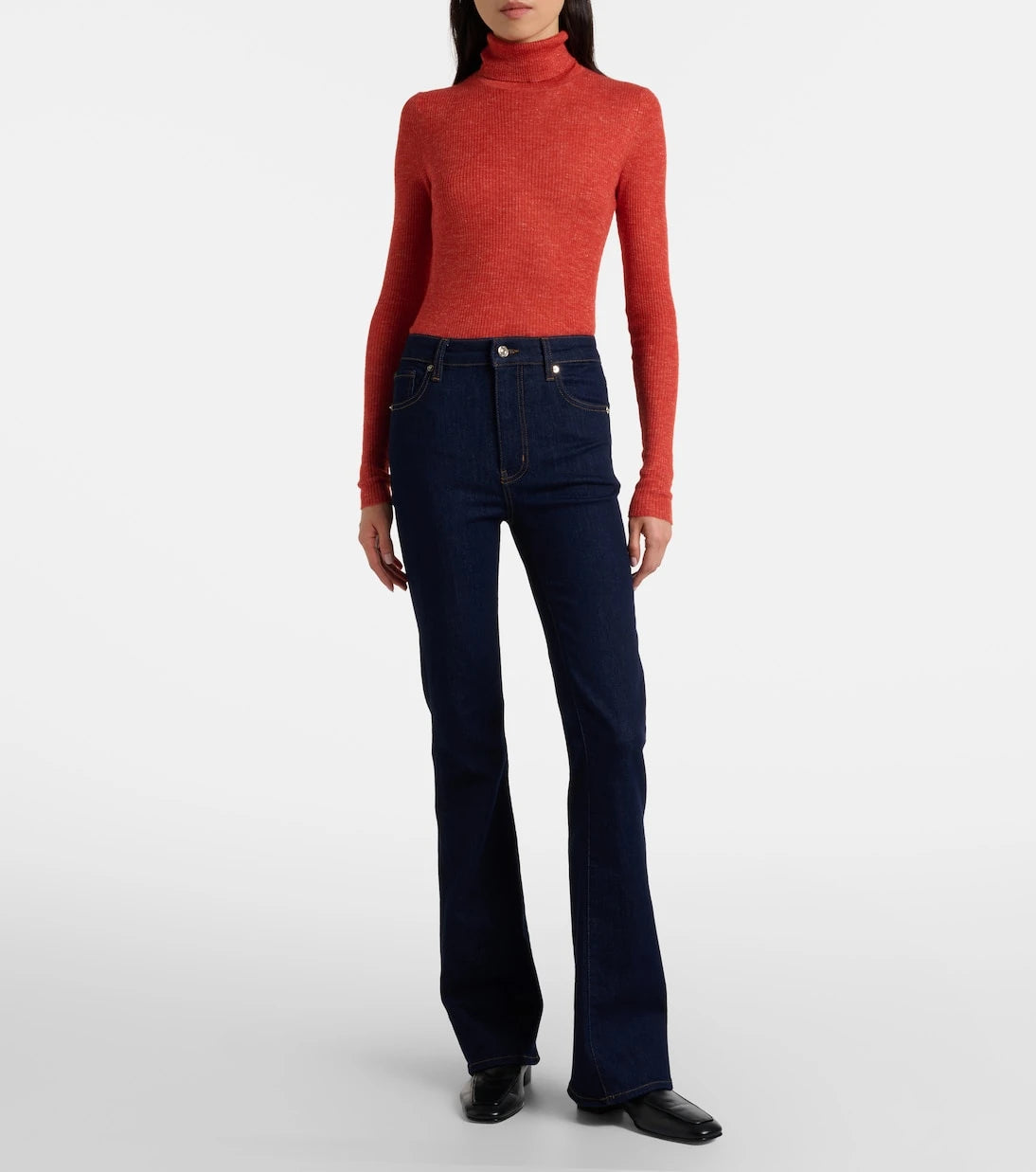 Frame - Reboot high-rise bootcut jeans