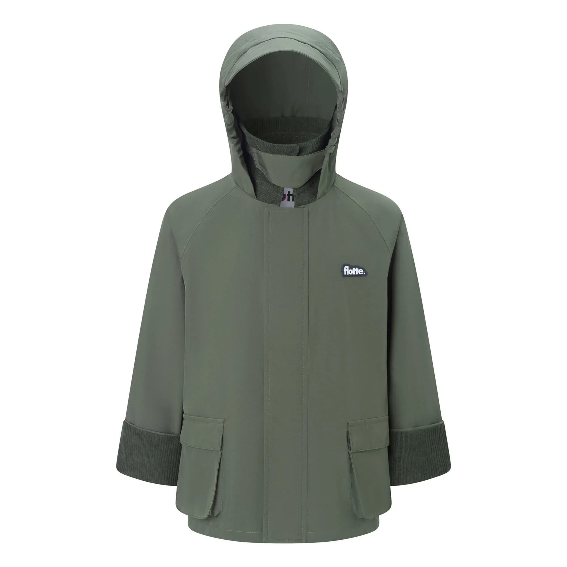 Flotte - Archivito Recycled Fiber Waterproof Jacket | Khaki