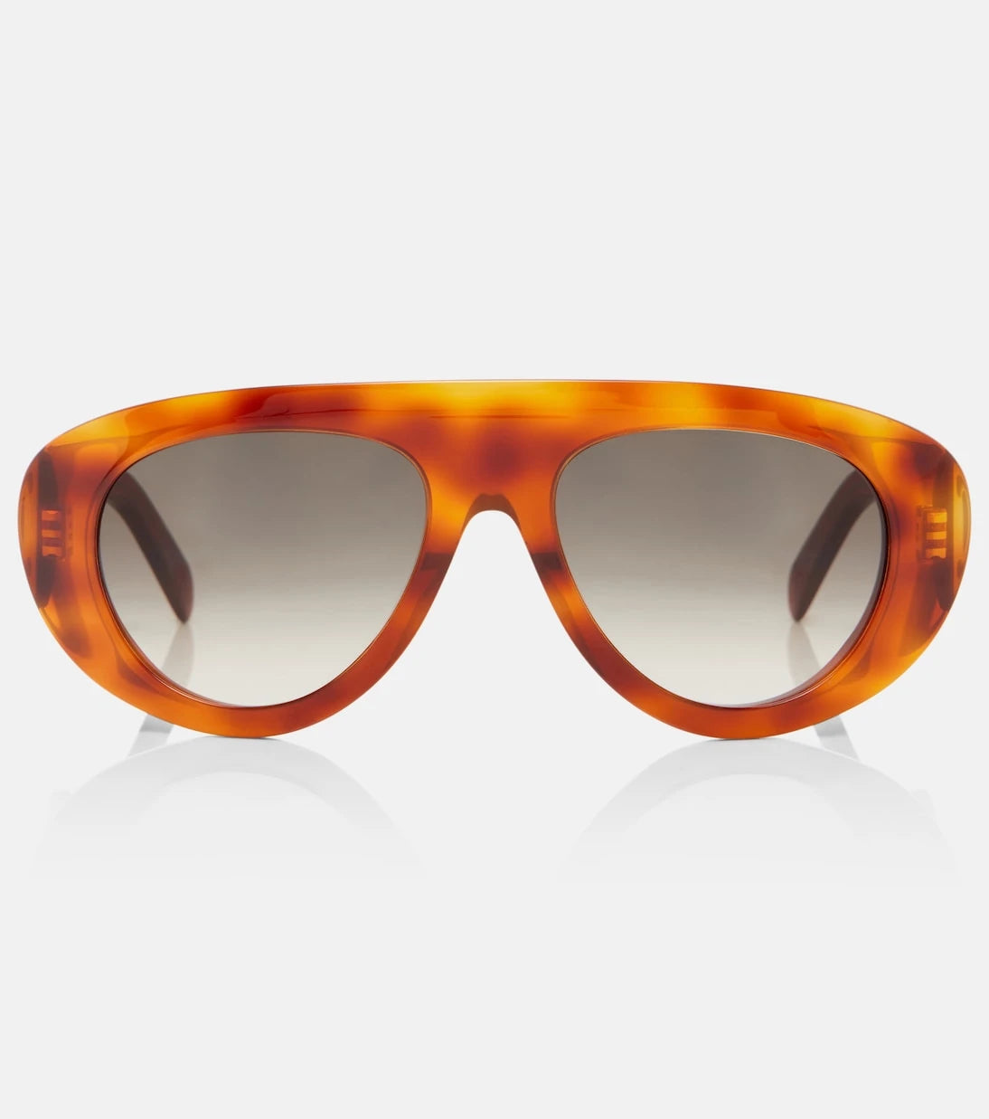 Celine Eyewear - Triomphe Stamp aviator sunglasses