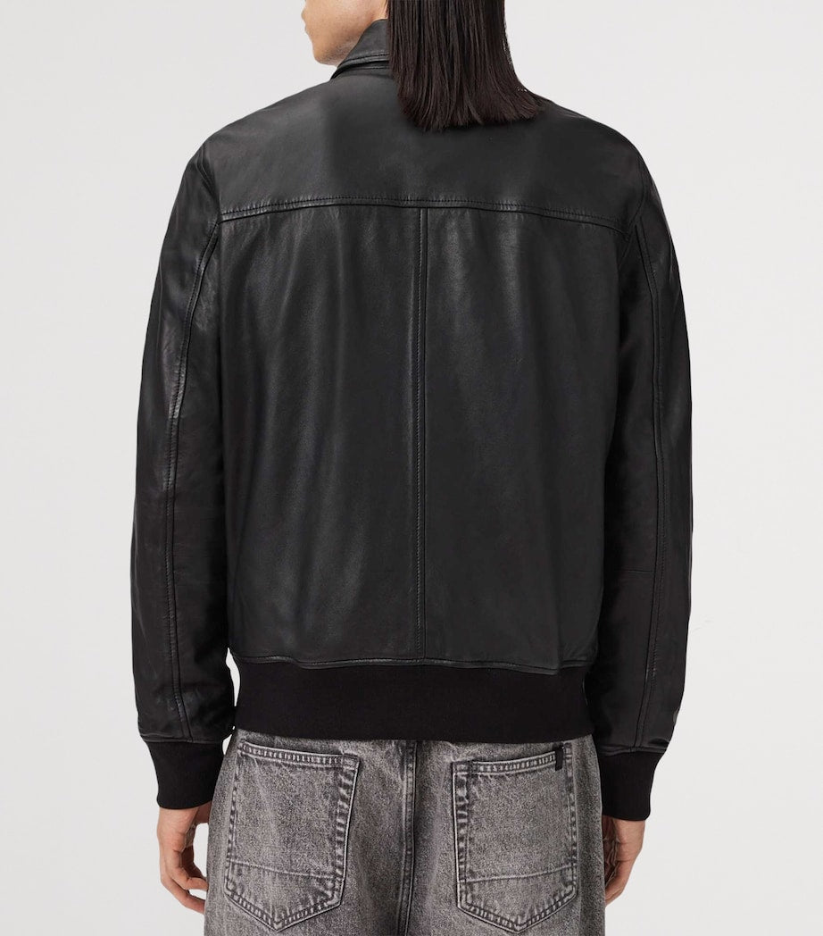 Black Rashford Leather Jacket