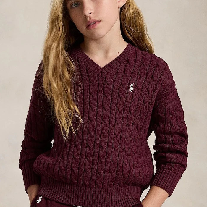 Polo Ralph Lauren pamuk çocuk kazak