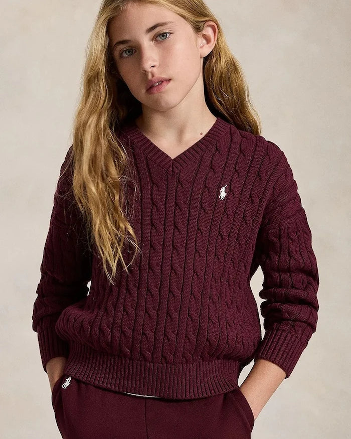 Polo Ralph Lauren pamuk çocuk kazak