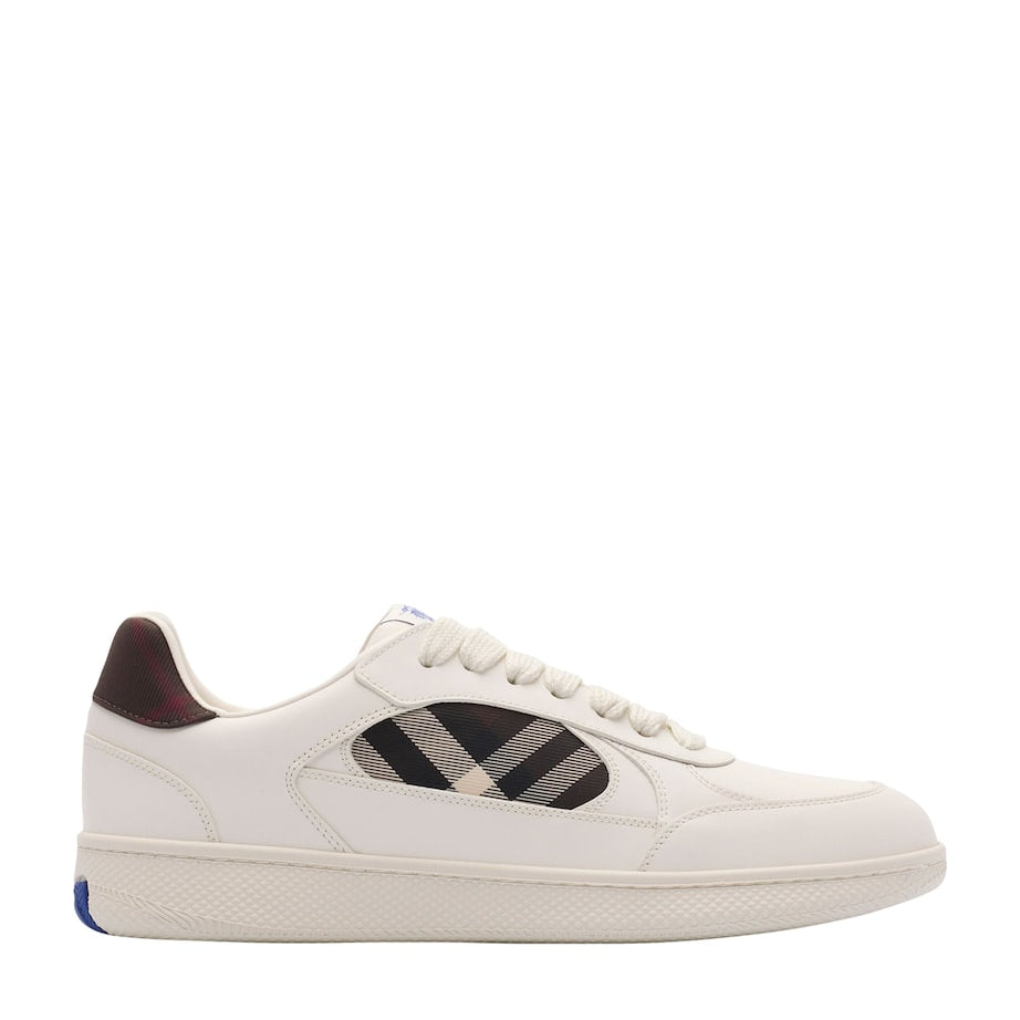 Leather Check Terrace Sneakers